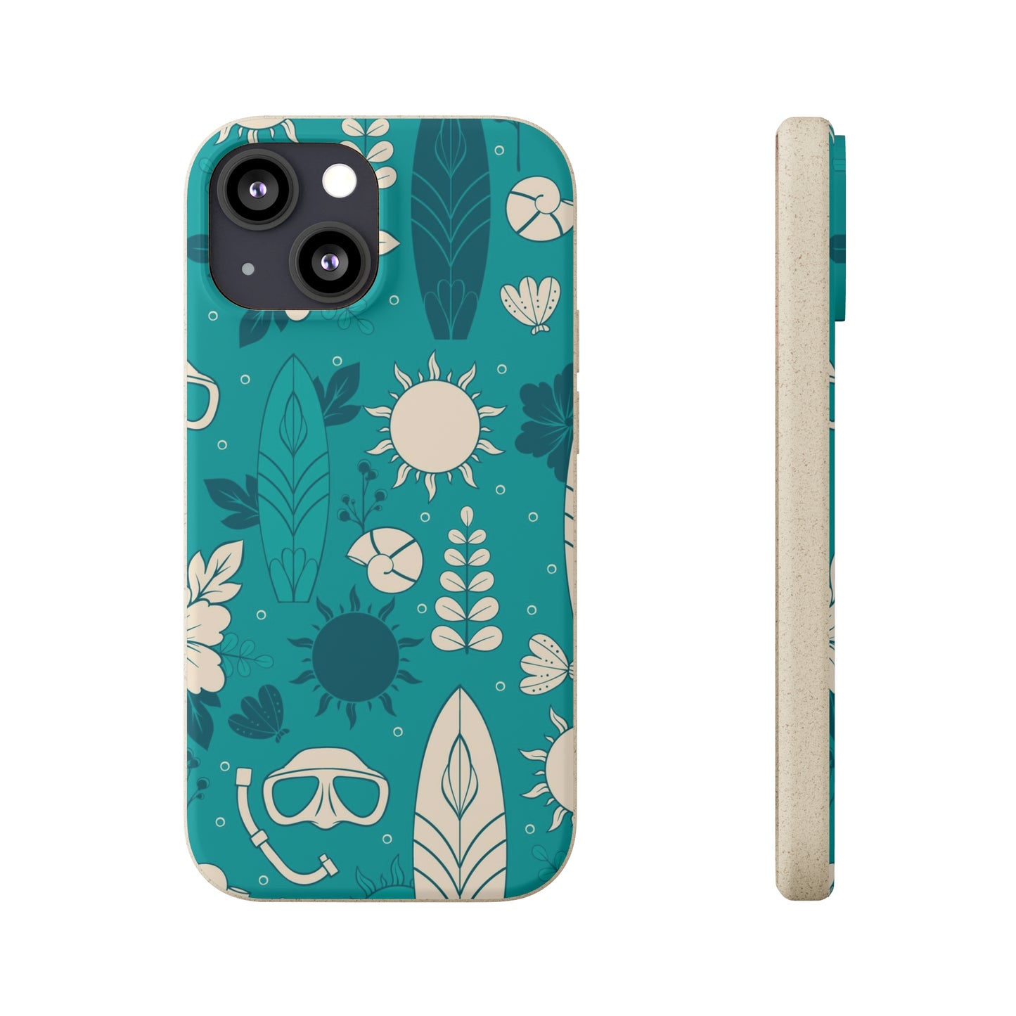 "Surf's Up, Dive Down" Eco Biodegradable Cases - iPhone and Galaxy