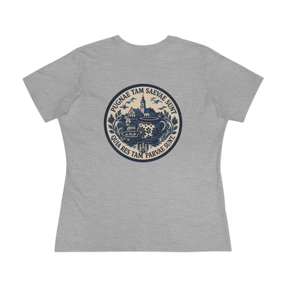 FOS Bolesławiec “Pugnae Tam Saevae Sunt” Women's Crew Neck T-Shirt