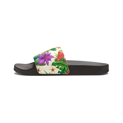 "Exotic Fruit Blossom" Men's Beach Sandals