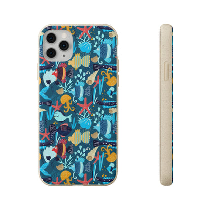 "Aqua Wonderland" Eco Biodegradable Cases - iPhone and Galaxy