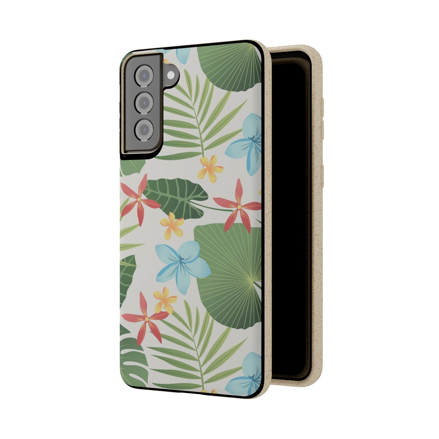 "Caribbean Leaf Carnival"  Eco Biodegradable Phone Cases - iPhone and Galaxy