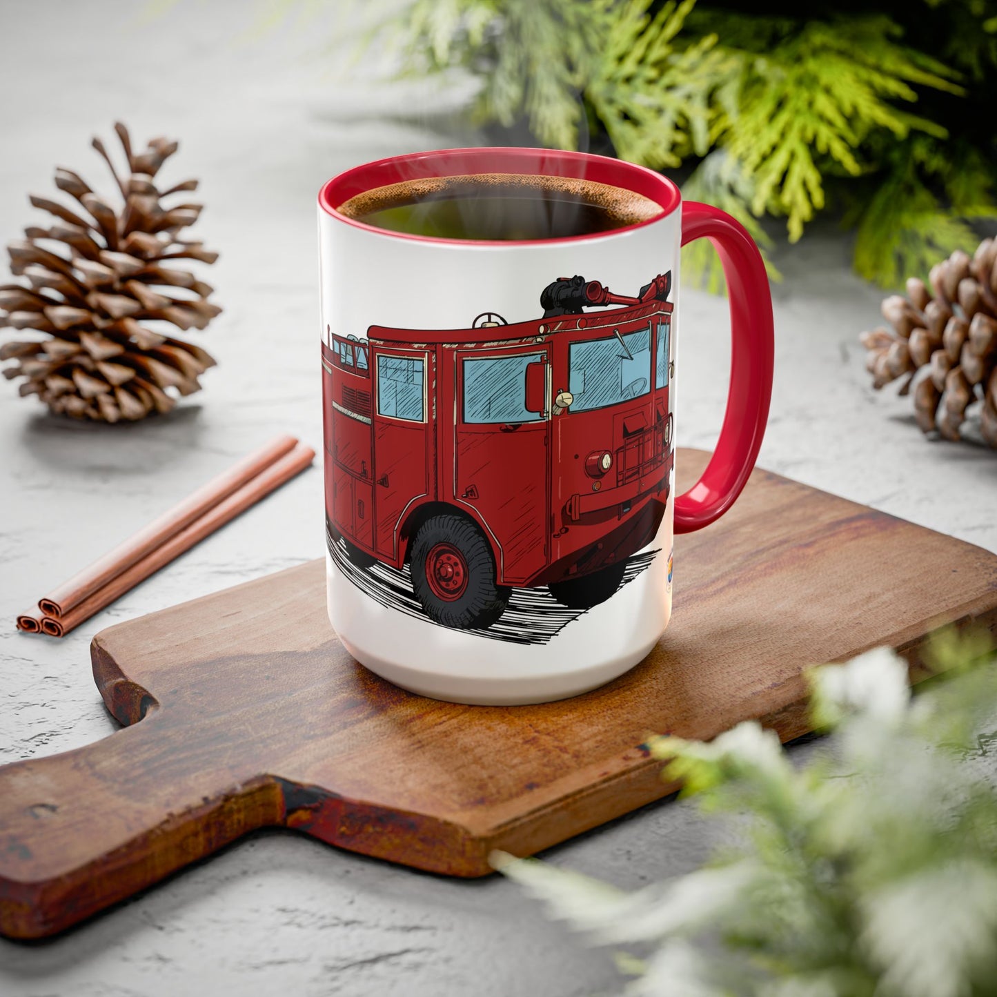 O-11A CFR Truck Fundraiser Coffee Mug by Island Vibes For Life