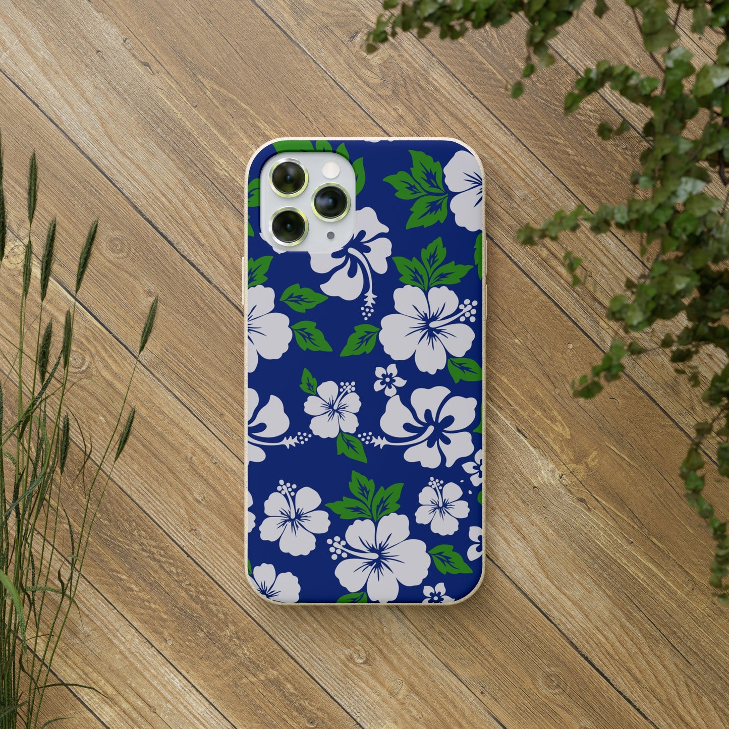 "Aloha Spirit Blooms" Biodegradable Cell Phone Cases iPhone an Galaxy!