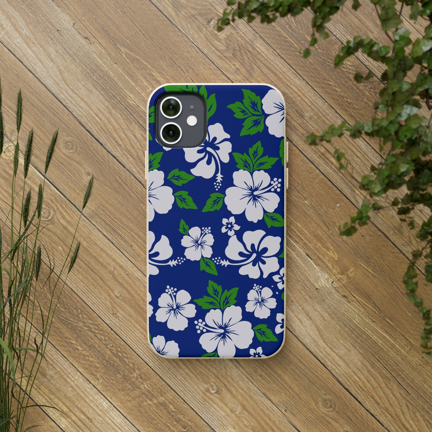 "Aloha Spirit Blooms" Biodegradable Cell Phone Cases iPhone an Galaxy!