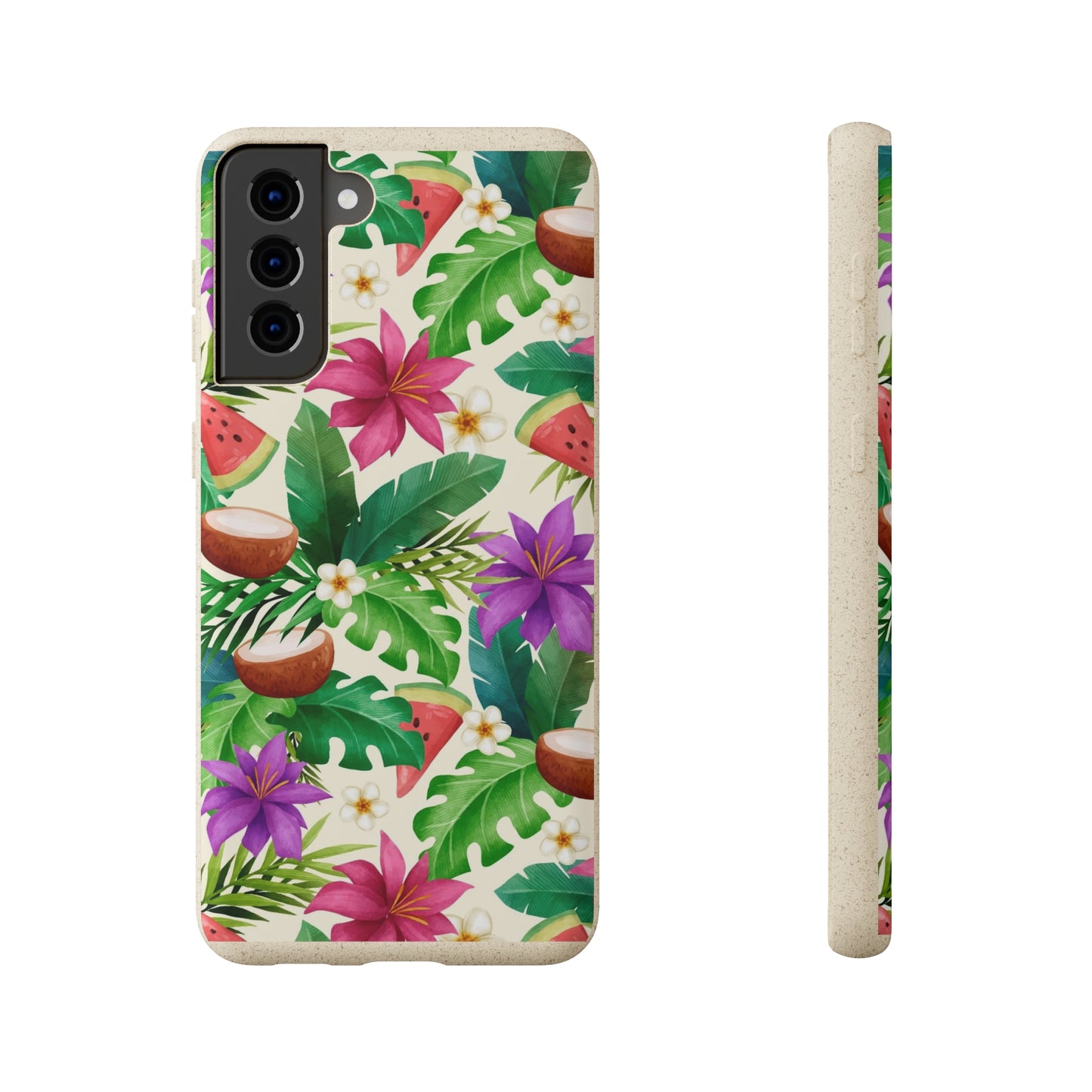 "Exotic Fruit Blossom" Eco Biodegradable Cases - iPhone and Galaxy