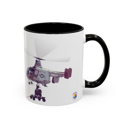 HH-43 Rescue Coffee Mug -  USAF ARFF Huskie Helicopter Mug exclusive by Island Vibes For Life V2