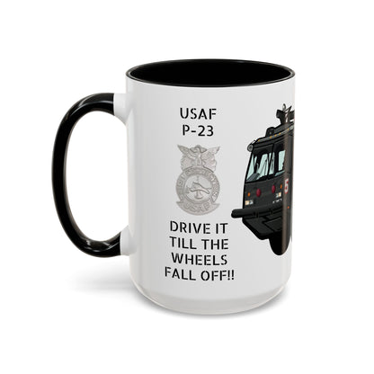 A/S 32 P-23 “Drive It Till the Wheels Fall Off” Crash Fire Rescue Coffee Mug by Island Vibes For Life