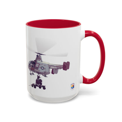 HH-43 Rescue Coffee Mug -  USAF ARFF Huskie Helicopter Mug exclusive by Island Vibes For Life V2