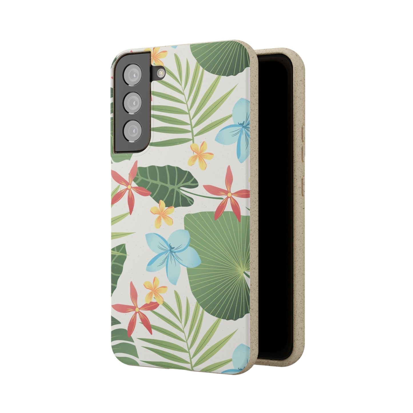 "Caribbean Leaf Carnival"  Eco Biodegradable Phone Cases - iPhone and Galaxy