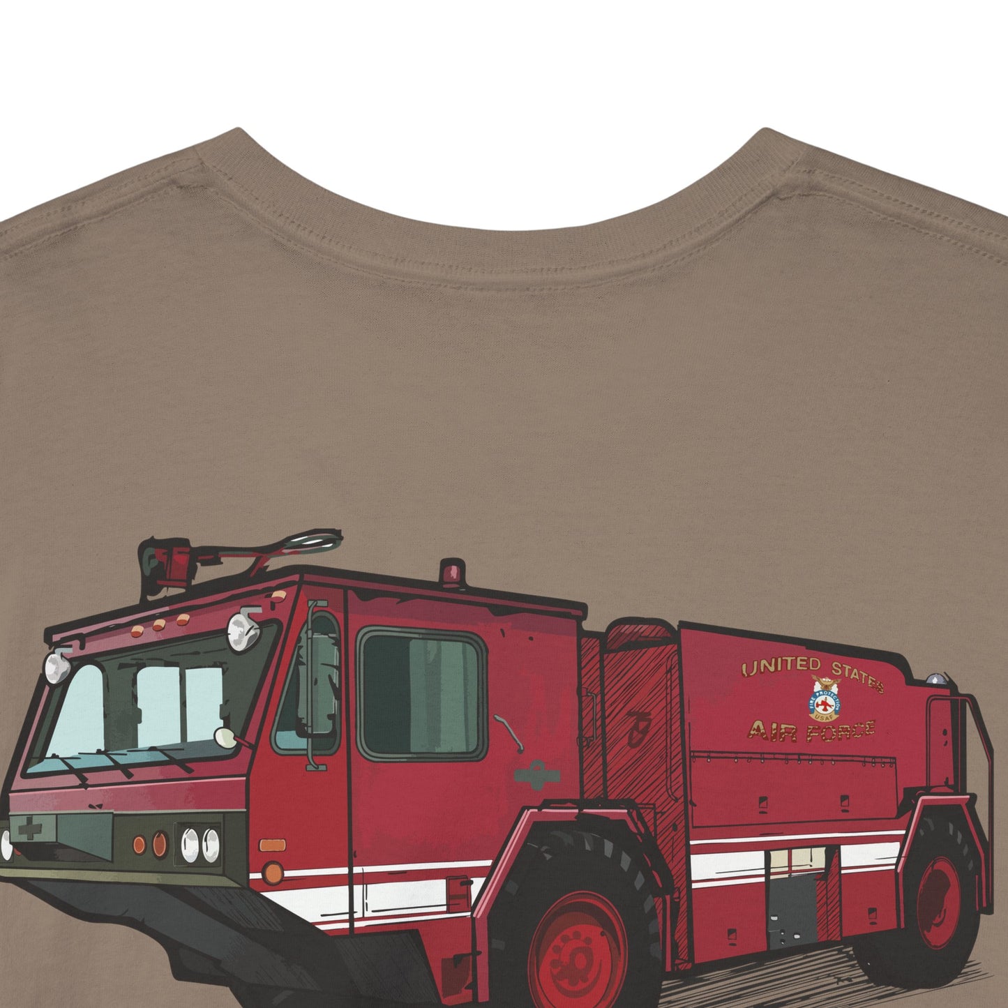 A/S 32 P-19 ARFF Truck Fundraiser Tee by Island Vibes For Life