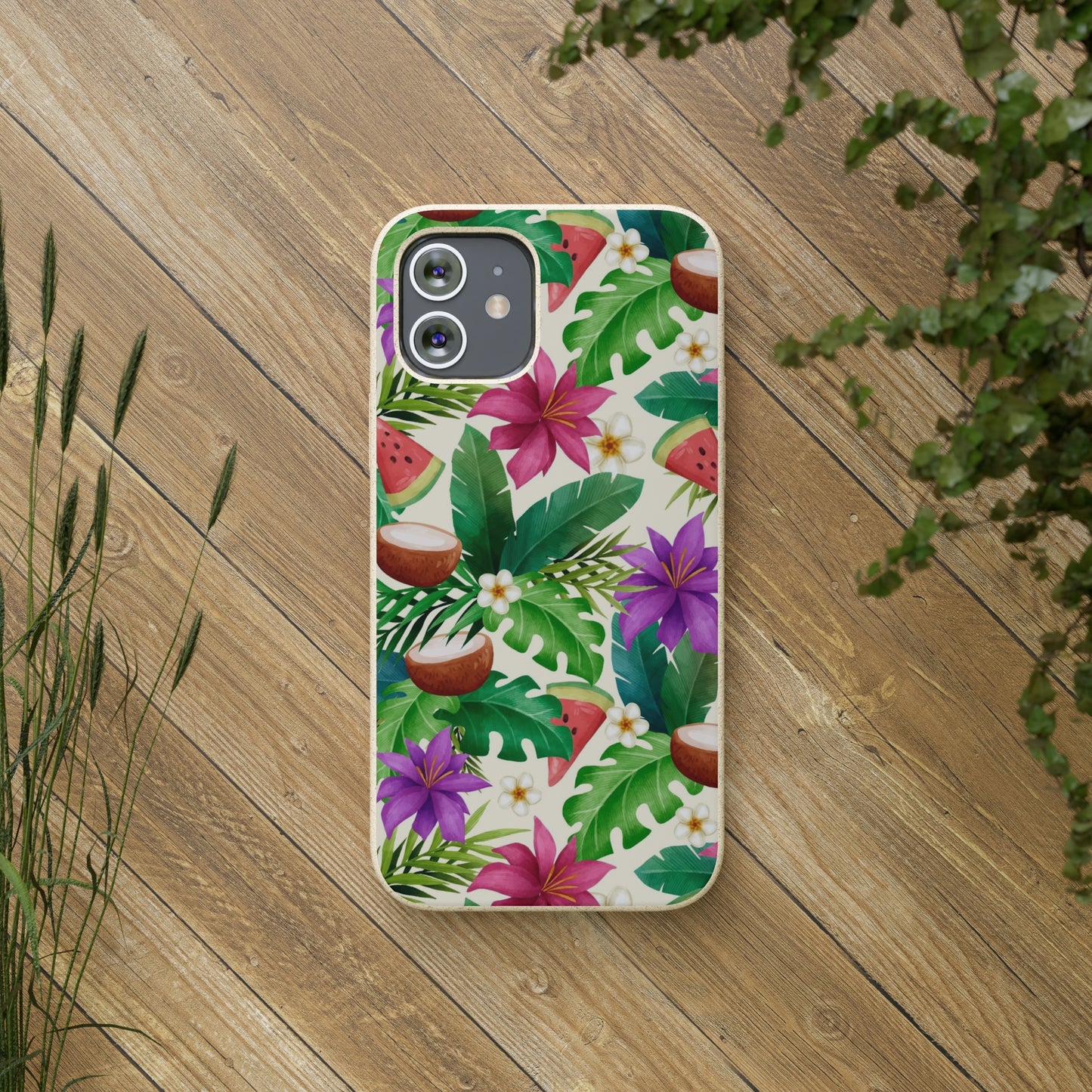 "Exotic Fruit Blossom" Eco Biodegradable Cases - iPhone and Galaxy