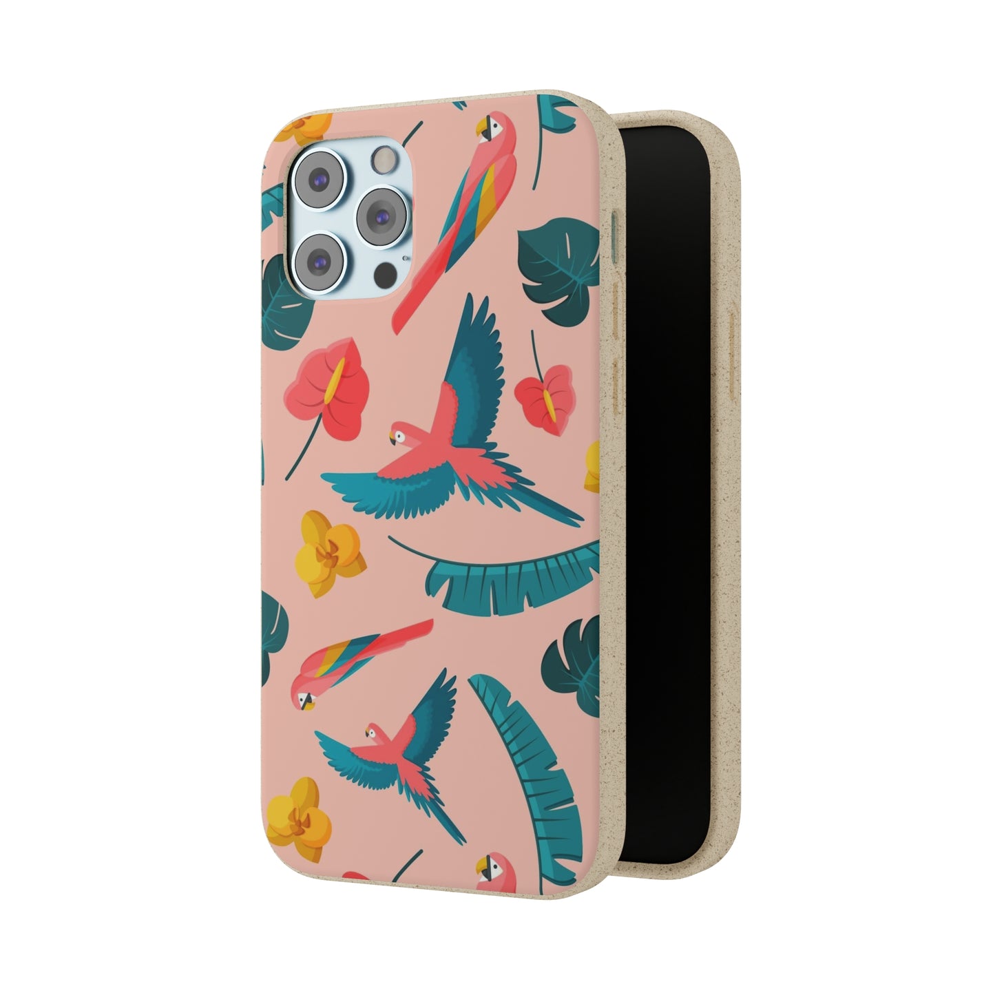 "Colorful Plumage"  Eco Biodegradable Phone Cases - iPhone and Galaxy