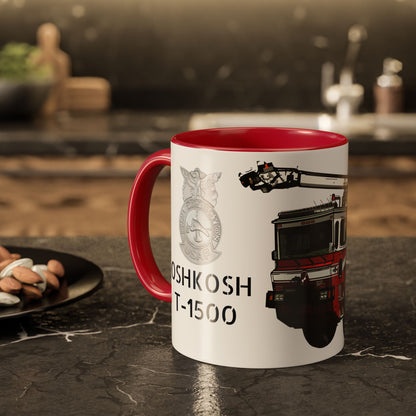 Oshkosh T-1500 “Air Guard Snozzle” Coffee Mug by Island Vibes For Life