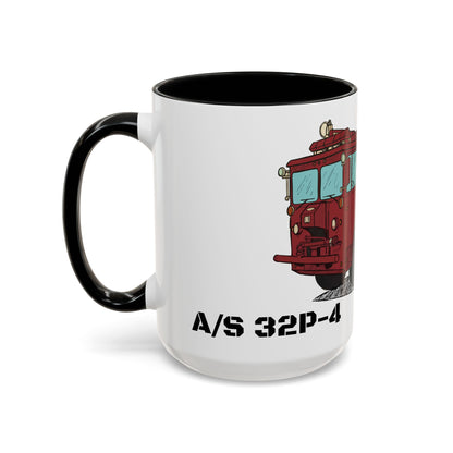 A/S 32 P-4 CFR Truck Fundraiser Coffee Mug by Island Vibes For Life