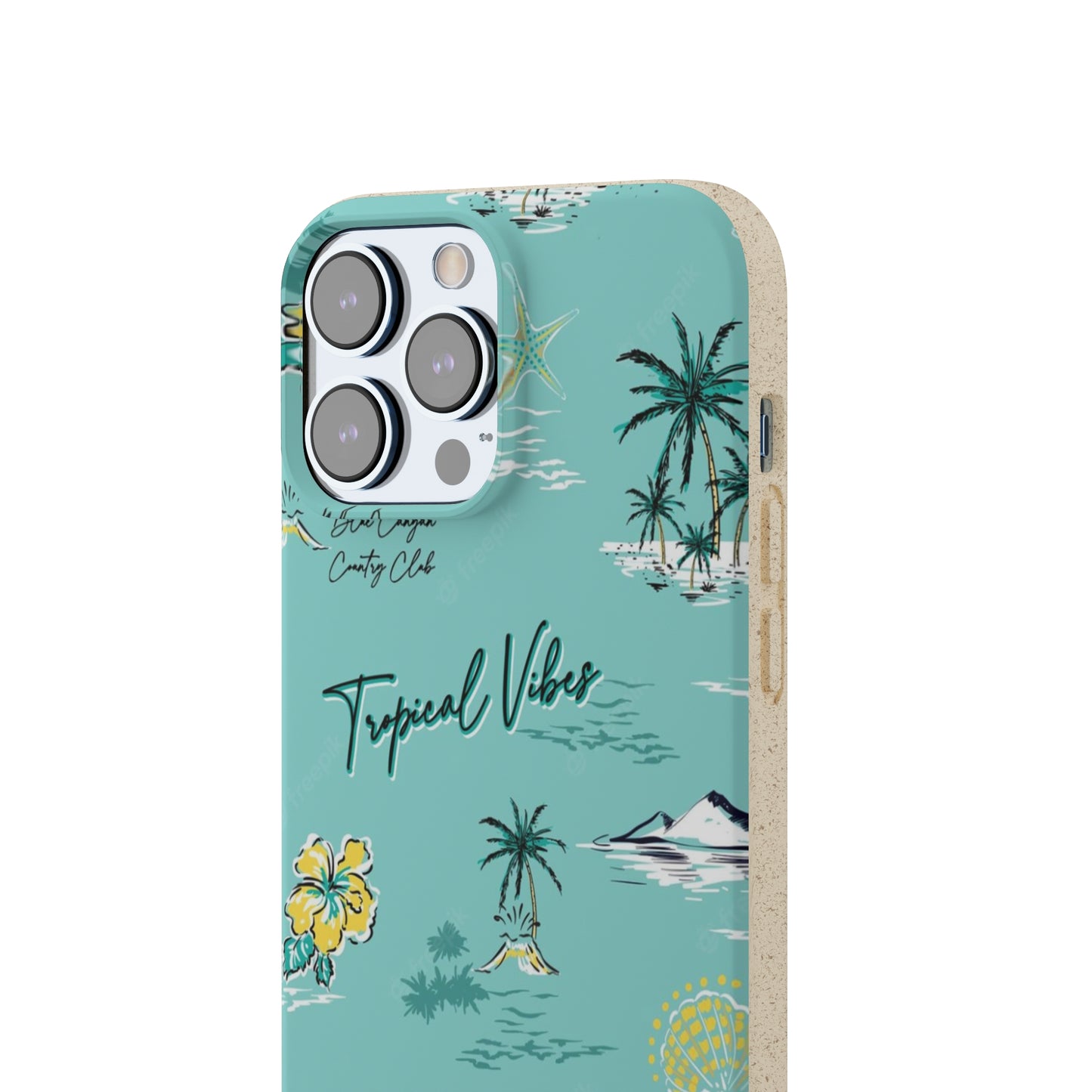 "Tropical Vibes" Eco Biodegradable Phone Cases - iPhone and Galaxy