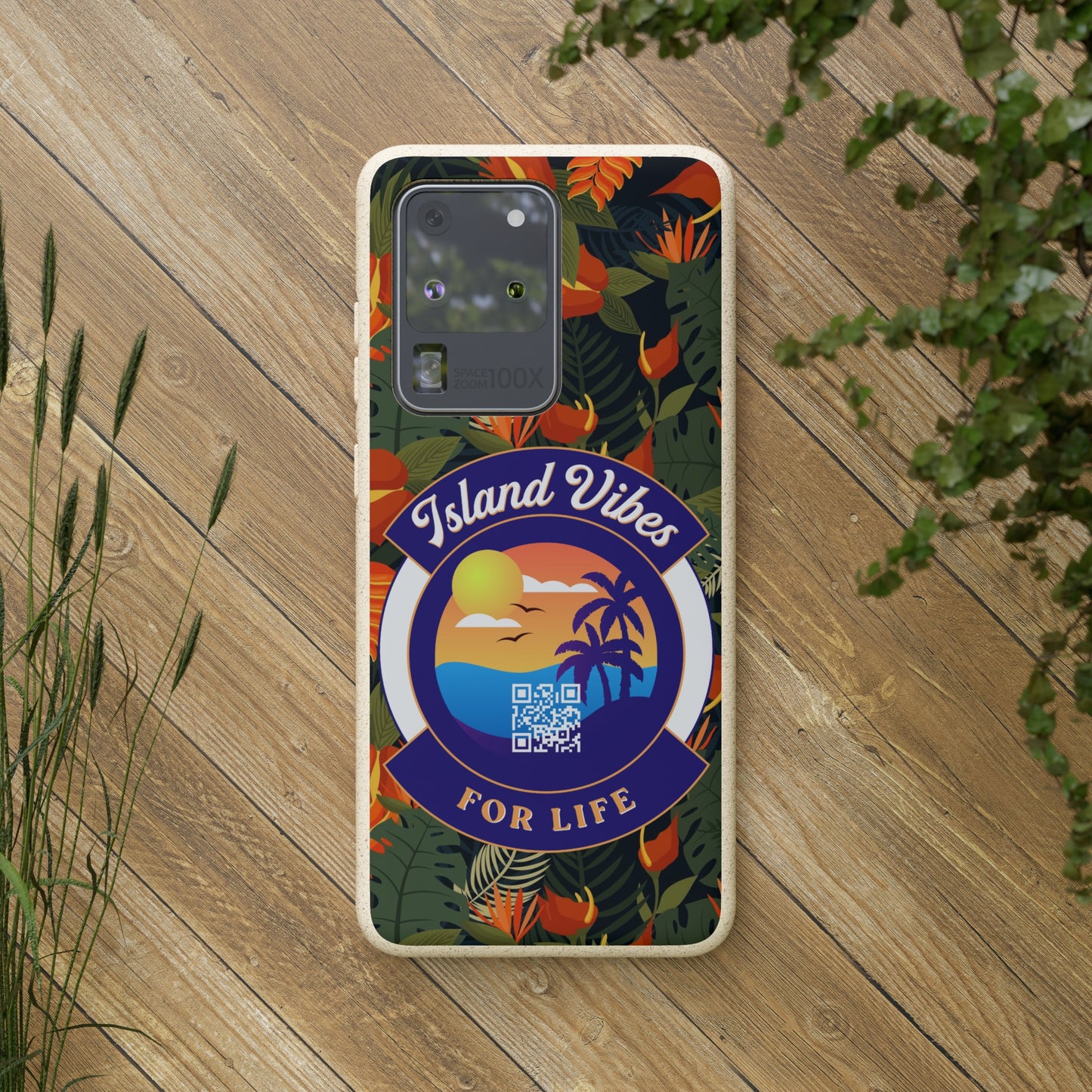 Island Vibes For Life Eco Biodegradable Phone Cases