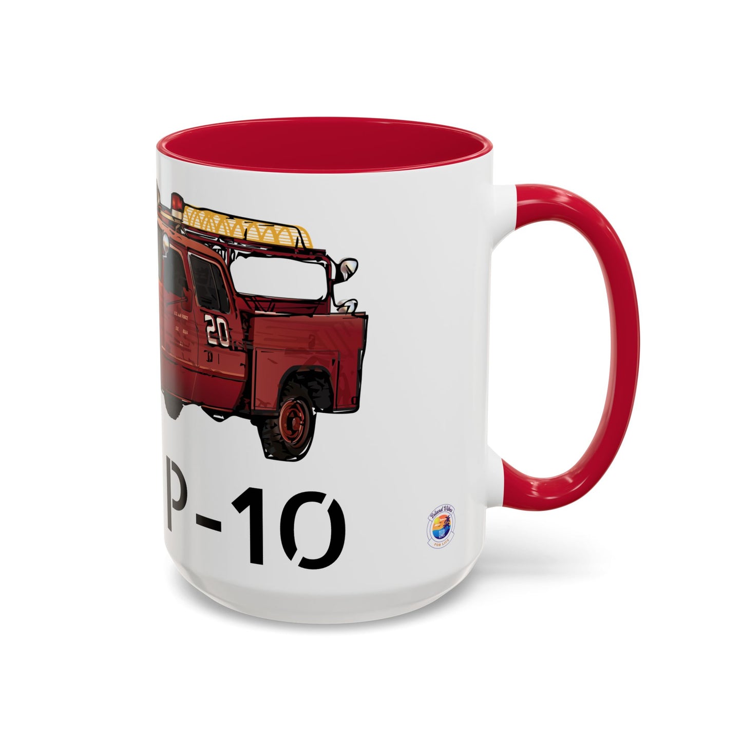 P-10 Crash Fire Rescue Coffee Mug by Island Vibes For Life