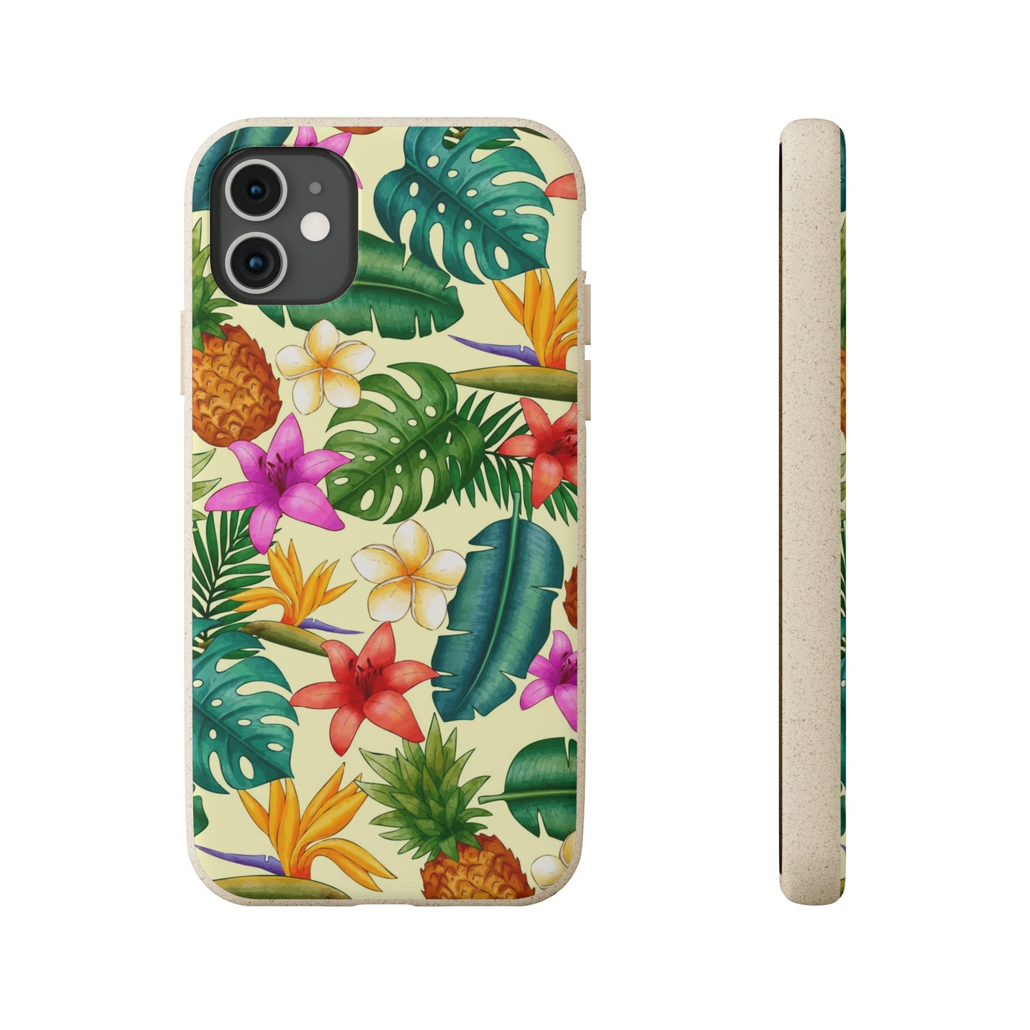 "Pineapple Infused" Eco Biodegradable Phone Cases -iPhone and Galaxy