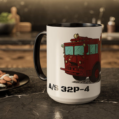 A/S 32 P-4 CFR Truck Fundraiser Coffee Mug by Island Vibes For Life