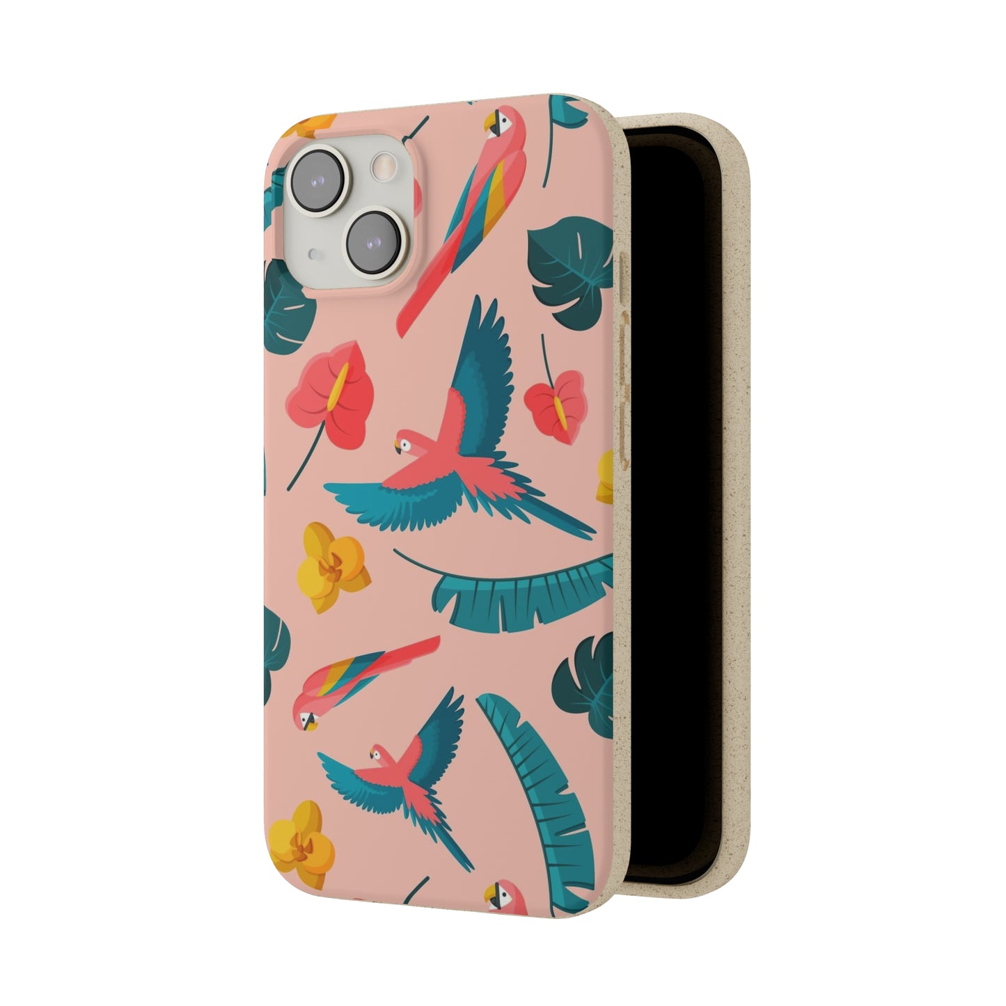 "Colorful Plumage"  Eco Biodegradable Phone Cases - iPhone and Galaxy