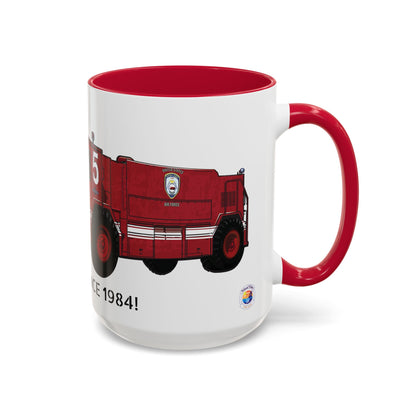 A/S 32 P-19 Crash Fire Rescue Coffee Mug by Island Vibes For Life