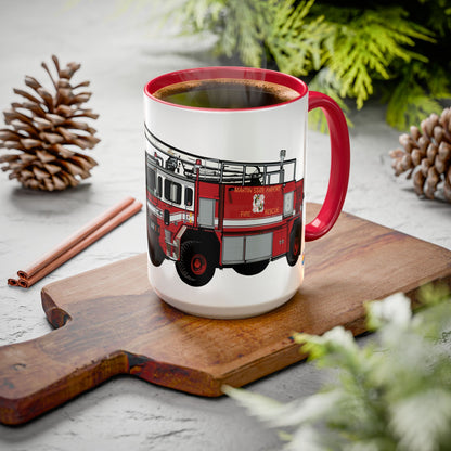 Oshkosh T-1500 “Air Guard Snozzle” Coffee Mug by Island Vibes For Life