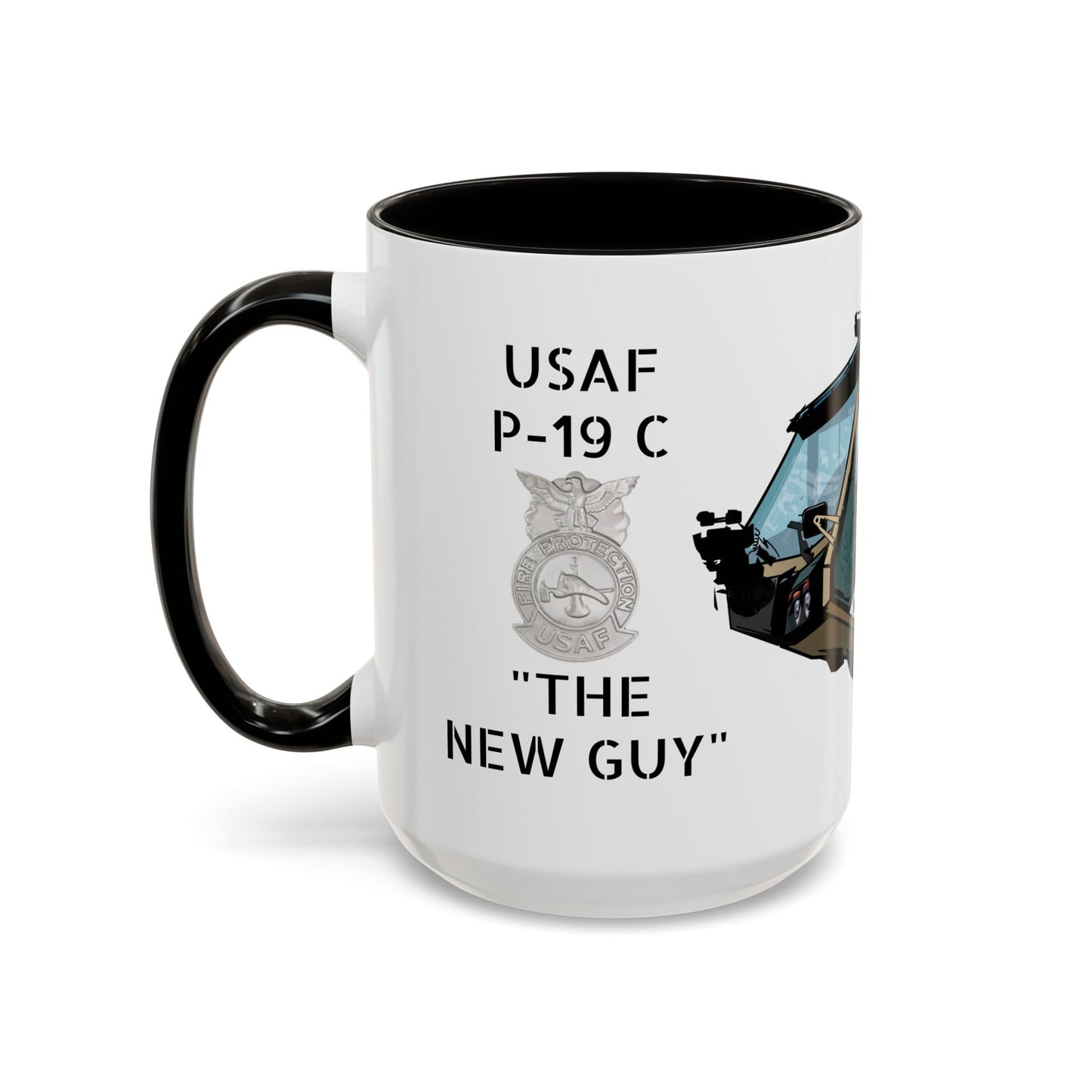 A/S 32 P-19C “The New Guy” Crash Fire Rescue Coffee Mug by Island Vibes For Life