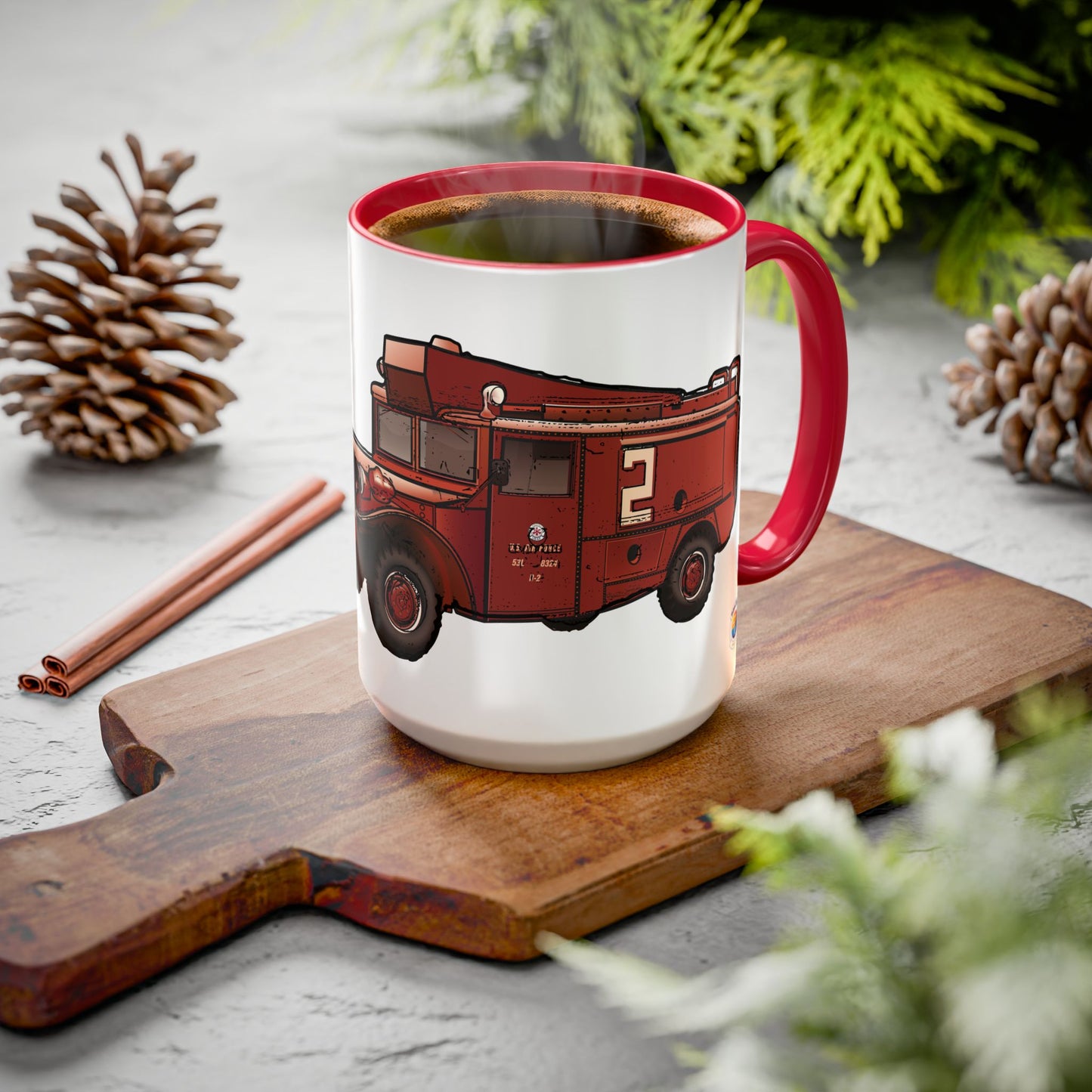 R-2 Crash Fire Rescue Coffee Mug by Island Vibes For Life