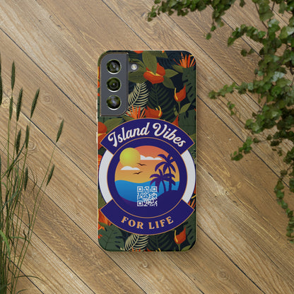 Island Vibes For Life Eco Biodegradable Phone Cases