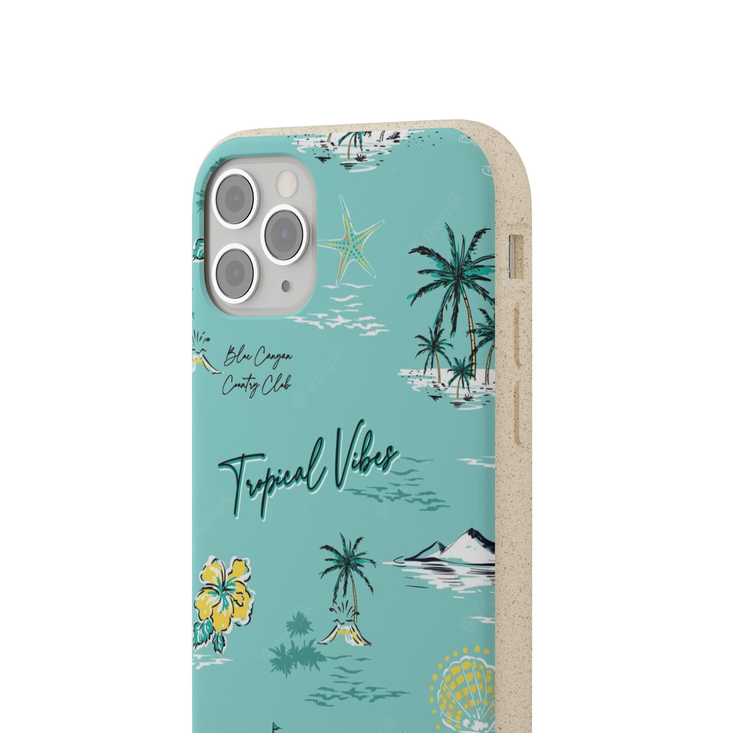 "Tropical Vibes" Eco Biodegradable Phone Cases - iPhone and Galaxy