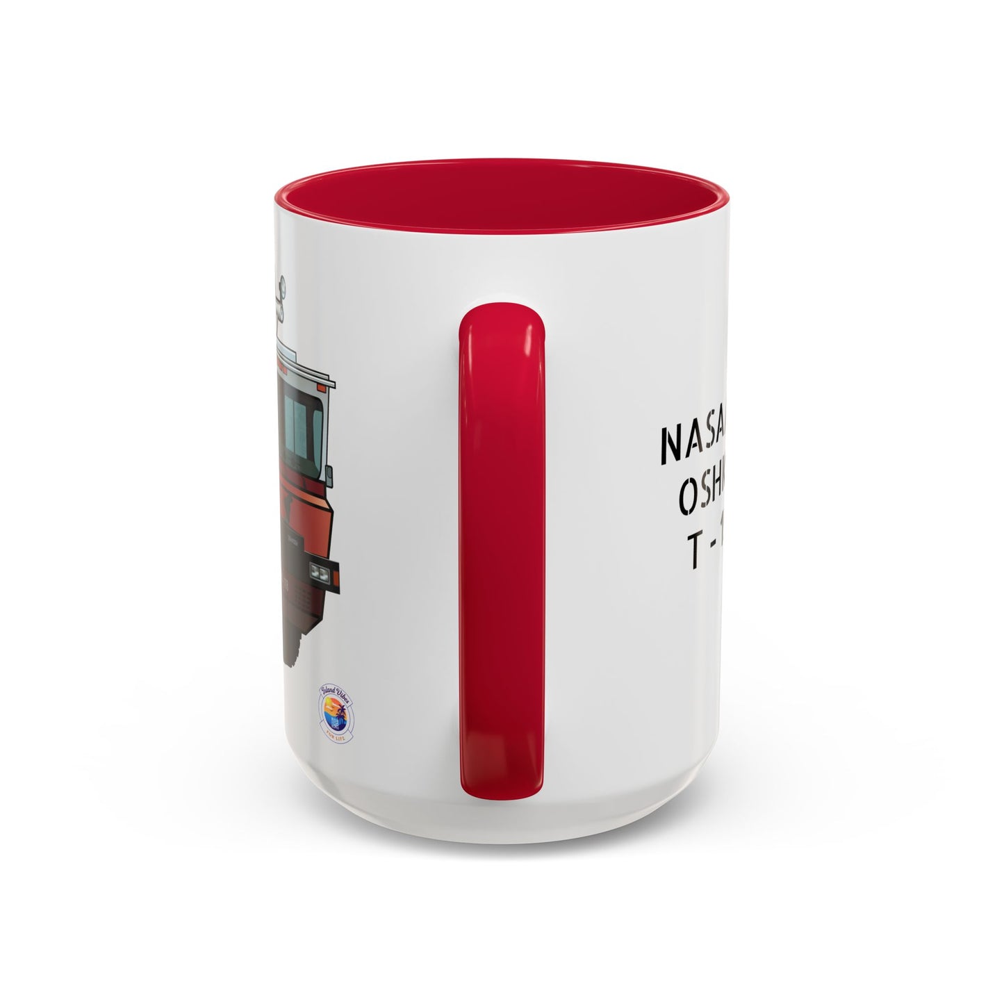 NASA / USAF Oshkosh T-1500 Crash Fire Rescue Coffee Mug by Island Vibes For Life