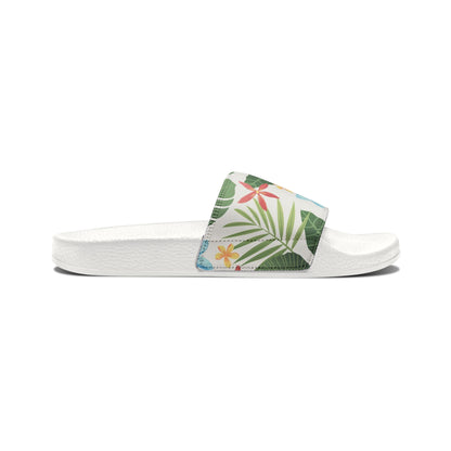 "Caribbean Leaf Carnival" Women's Beach Sandals