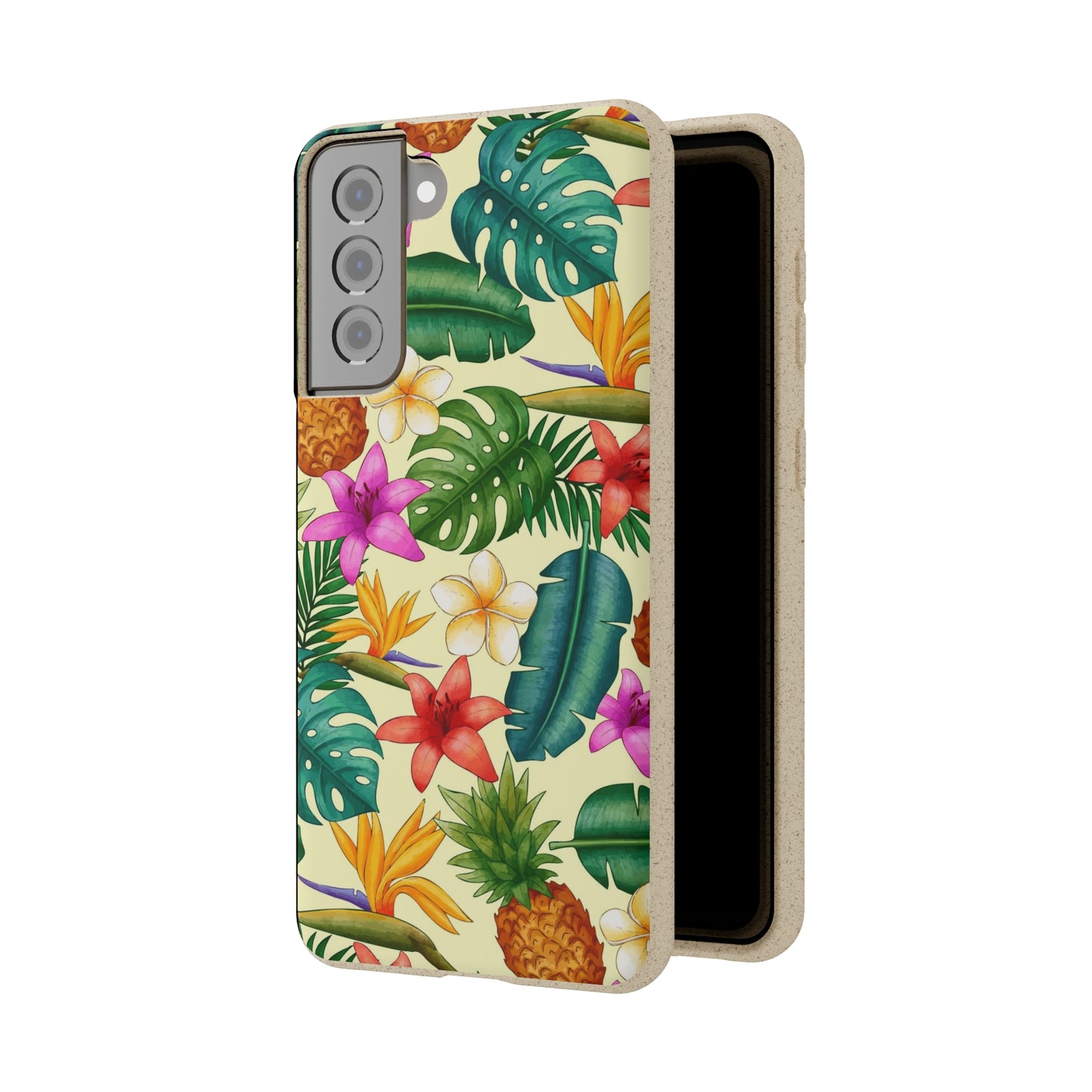 "Pineapple Infused" Eco Biodegradable Phone Cases -iPhone and Galaxy