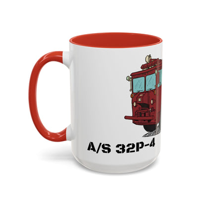 A/S 32 P-4 CFR Truck Fundraiser Coffee Mug by Island Vibes For Life