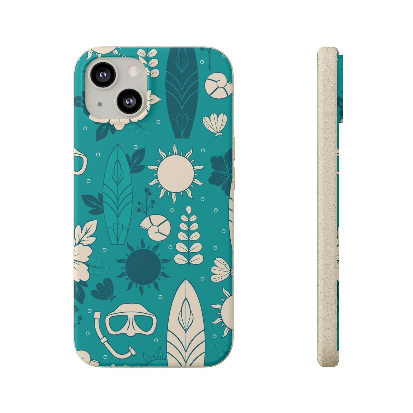 "Surf's Up, Dive Down" Eco Biodegradable Cases - iPhone and Galaxy