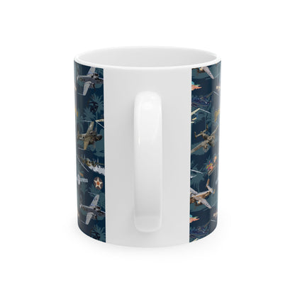 B25 Ceramic Mug, (11oz, 15oz)