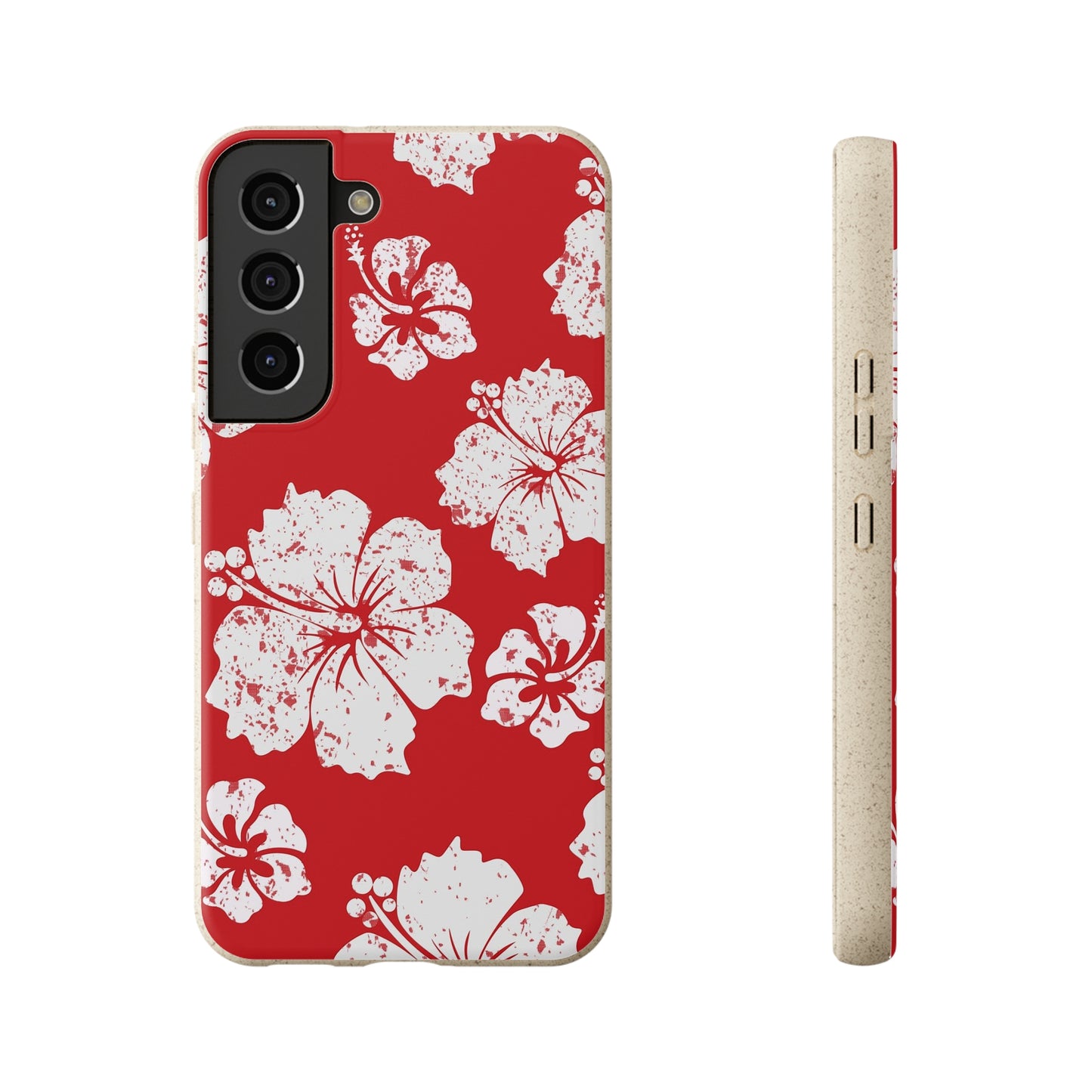 "Hibiscus Hues" Eco Biodegradable Phone Cases - iPhone and Galaxy