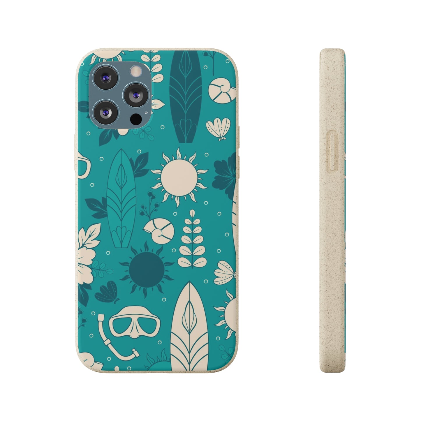 "Surf's Up, Dive Down" Eco Biodegradable Cases - iPhone and Galaxy