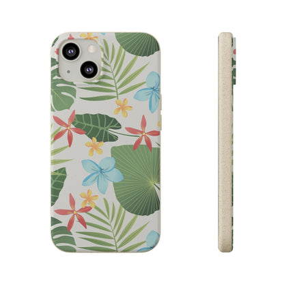 "Caribbean Leaf Carnival"  Eco Biodegradable Phone Cases - iPhone and Galaxy