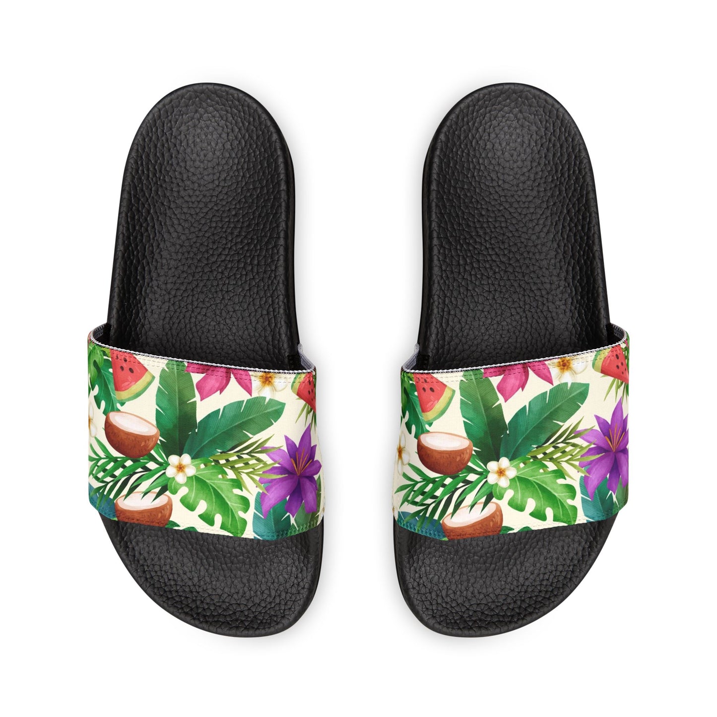 "Exotic Fruit Blossom" Men's Beach Sandals