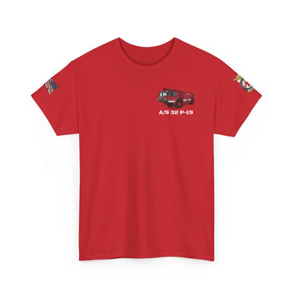 A/S 32 P-19 ARFF Truck Fundraiser Tee by Island Vibes For Life