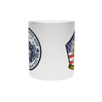 FOS Bolesławiec “Pugnae Tam Saevae Sunt” Metallic Coffee Mug