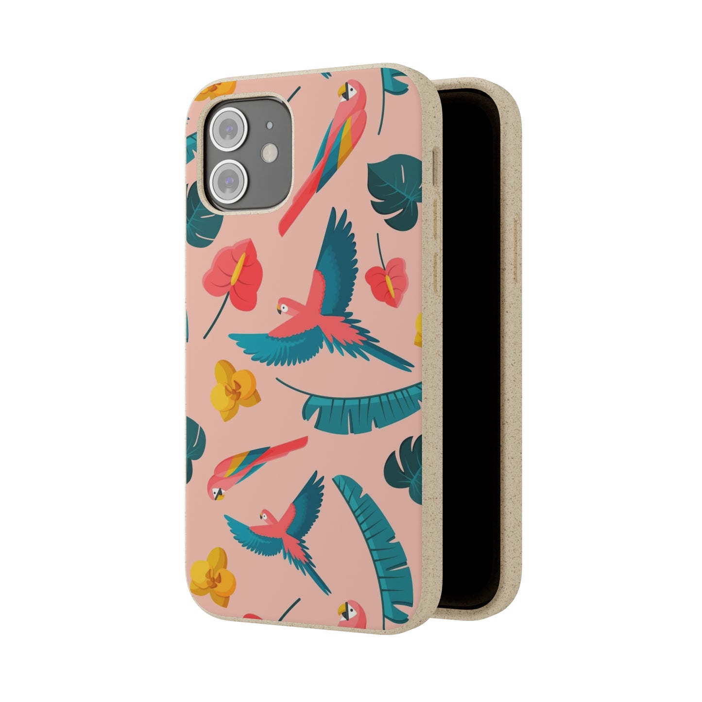 "Colorful Plumage"  Eco Biodegradable Phone Cases - iPhone and Galaxy