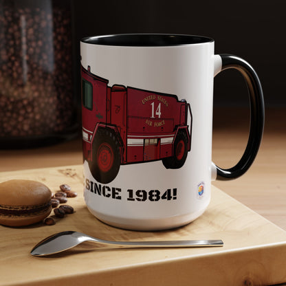A/S 32 P-19 Crash Fire Rescue Coffee Mug by Island Vibes For Life