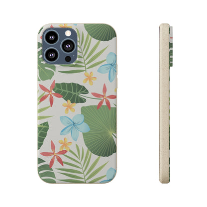 "Caribbean Leaf Carnival"  Eco Biodegradable Phone Cases - iPhone and Galaxy