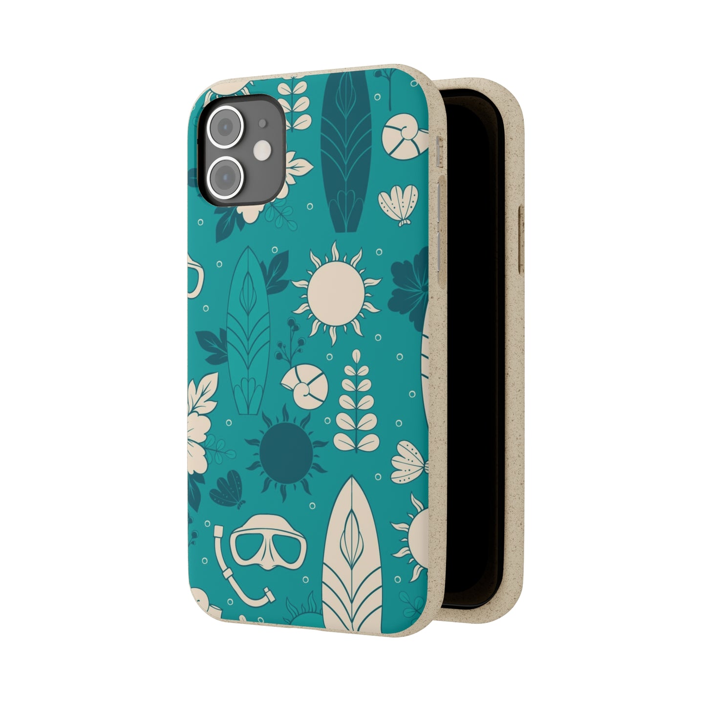 "Surf's Up, Dive Down" Eco Biodegradable Cases - iPhone and Galaxy