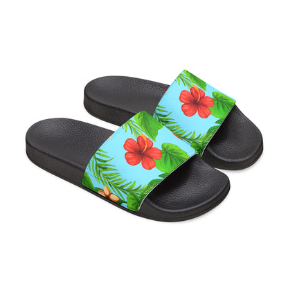 "Tropical Dreamscapes" Women's Beach Sandals