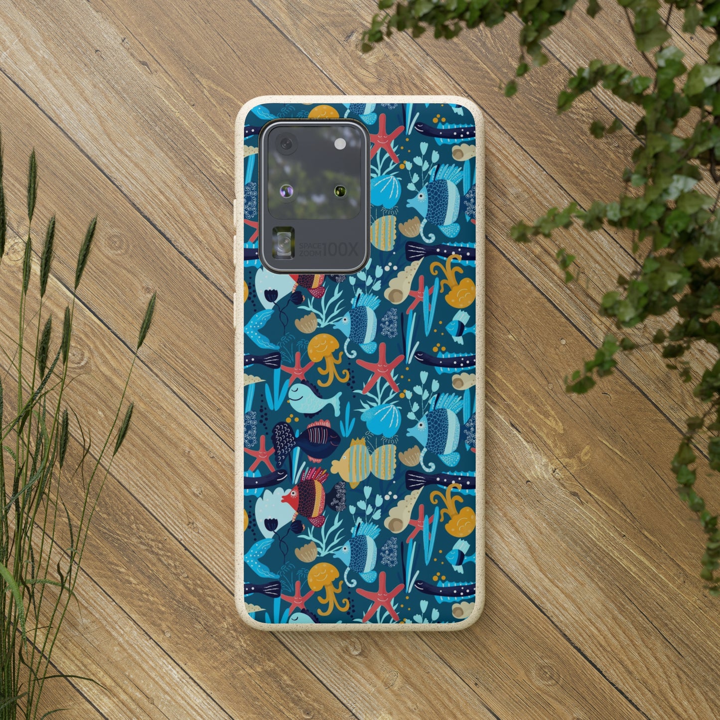 "Aqua Wonderland" Eco Biodegradable Cases - iPhone and Galaxy