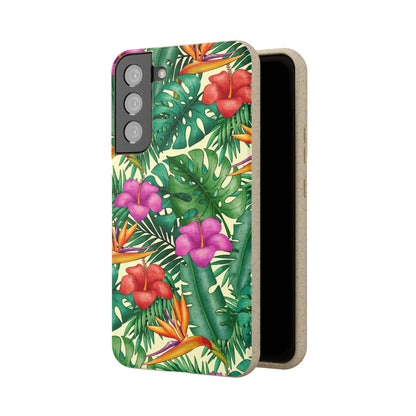 "Bird of Paradise Delight"  Eco Biodegradable Phone Cases - iPhone and Galaxy