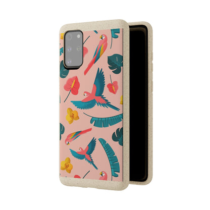 "Colorful Plumage"  Eco Biodegradable Phone Cases - iPhone and Galaxy